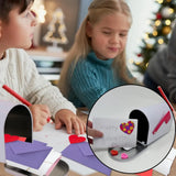 4E’s Novelty Mini Valentine Mailbox – 5x3” Tin Mailbox for Cards DIY Gifts & Classroom Favors