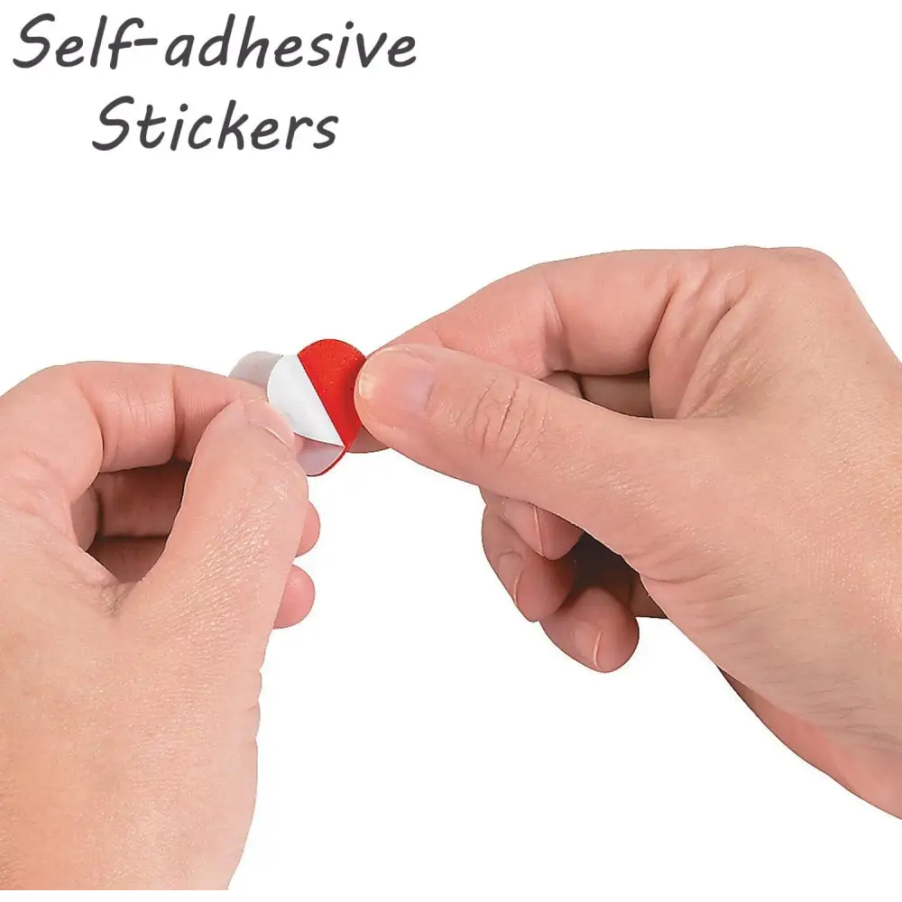 4E’s Novelty Monster Valentine Craft Kit – 12-Pack Easy DIY Love Monster Crafts for Kids