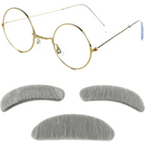 4E’s Novelty Old Man Costume Accessories Set for Kids Perfect for 100 Days of School and Halloween - Costumes &