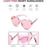 4E’s Novelty Pink Cow Print Cowboy Hat with Heart Sunglasses for Cowgirl Hats for Women – Fun & Flirty Western Fashion