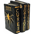 4E’s Novelty Resin Spellbook Prop - 5” Hocus Pocus Book of Spells for Centerpiece Halloween Table Decor Small Hocus