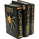 4E’s Novelty Resin Spellbook Prop - 5” Hocus Pocus Book of Spells for Centerpiece Halloween Table Decor Small Hocus