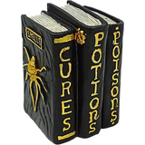 4E’s Novelty Resin Spellbook Prop - 5” Hocus Pocus Book of Spells for Centerpiece Halloween Table Decor Small Hocus