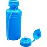 Reusable plastic bottles with a convenient squeeze design