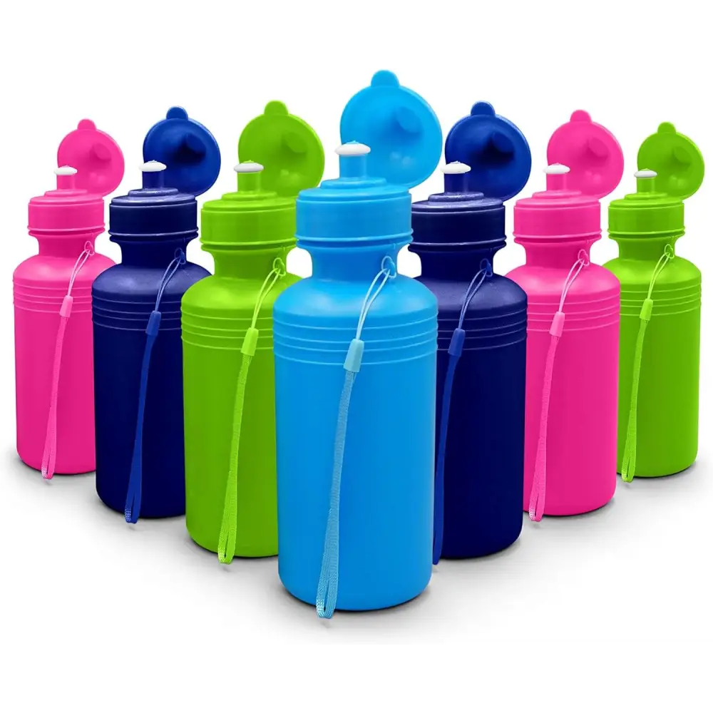 Colorful and durable water bottles perfect for kids on the go