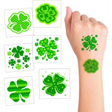 4E’s Novelty Shamrock Glasses – St. Patrick’s Day Green Sunglasses for Adults & Kids Party Accessory