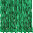 4E’s Novelty St. Patrick’s Day Beads Necklace Bulk (72 Pack) – Green Beads for Kids Party Favors