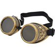 4E’s Novelty Steampunk Goggles for Men & Women – Gothic Accessories for Cosplay & Halloween