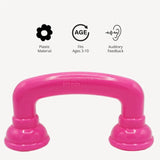 Set of speech therapy toys for facilitating correct pronunciation and enhancing auditory awareness.