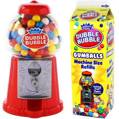 4E’s Novlety Classic Red Gumball Machine – Kid’s Toy Bank & Candy Dispenser Gumball Machine Toy Bullet Points: