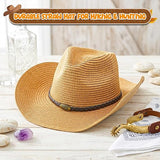 4E's Novelty Camel Straw Womens Summer Cowgirl Hat