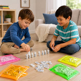 4E's Novelty 12 Pack Mini Dominoes Set Bulk Dominoes