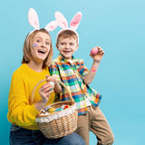 4E's Novelty Easter Temporary Tattoos 144 Pack Pre-Cut – Non-Toxic Easter Basket Stuffers, Egg Fillers, Kids Party Favors, Goodie Bag Stickers