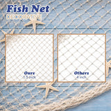 14x4 ft Fish Net Decor - Nautical, Mermaid, Pirate Party Decoration