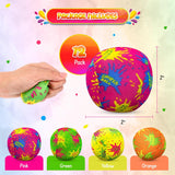 4E's Novelty 12 Pack Water Bomb Splash Balls – 2" Sponge Balls for Pool Party Kids
