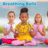 4E's Novelty 4 Pack Expandable Ball – The Ultimate Stress & Mindfulness Toy for Kids & Adults