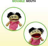 4E’s Hand Puppets for Kids 8-Pack – Movable Mouth, Plush Puppet Show Fun