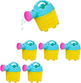4E's Novelty 6 Pack Mini Watering Cans for Kids – Fun Beach & Garden Toys for Toddlers
