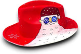 4E's Novelty Christmas Fedora Hat for Adults – Festive Holiday Accessory for Men & Women