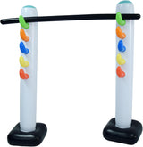 4E's Novelty Limbo Game Set for Kids and Adults – Inflatable Twister Party Game for Outdoor Fun