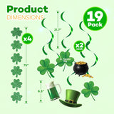 4E's Novelty 19 Pcs St. Patrick's Day Decorations Kit