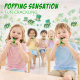 4E's Novelty 40 Pack St. Patrick's Day Popping Candy - Green Apple Flavor