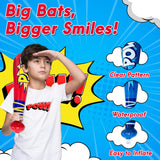 4E's Novelty 25 Piece Set Inflatable Baseball Bats With Pow Design
