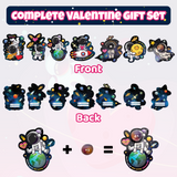 4E's Novelty Valentines Cards with Slimes for Kids (28 Pack)