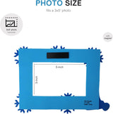 4E's Novelty 4 Pack Christmas Foam Snowflake Pictures Frame Craft Kit