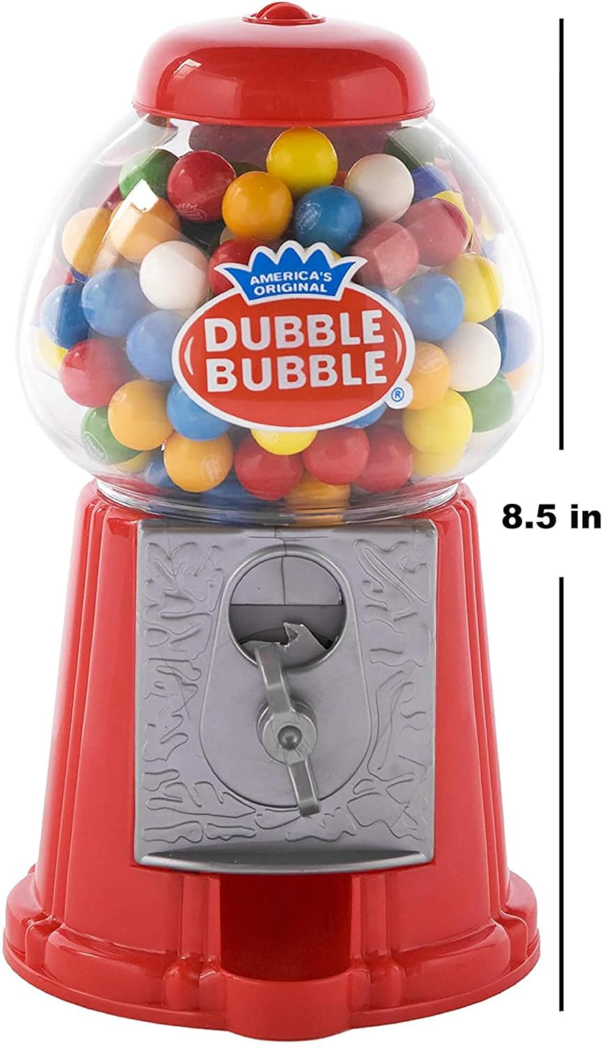 4E's Novlety Classic Red Gumball Machine – Kid's Toy Bank & Candy Dispenser, Gumball Machine Toy  Bullet Points: