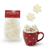 4E’s Novelty  15 Count Snowflake Marshmallows Hot Cocoa Toppers