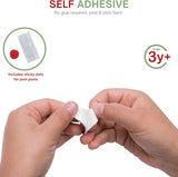 4E's Novelty Foam Christmas Snowman Stocking Ornament Craft (12 Pack) - Christmas Crafts for Kids, DIY Stocking Ornament Making Kit for Toddlers