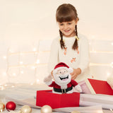 4E's Novelty Farting Santa Claus "Pull My Finger" - Ideal Naughty Santa Farting Gag Gifts