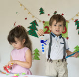 4E's Novelty 4 Pack Christmas Snowman Stick Ornament Craft Kit