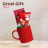 4E's Novelty Snowman Soup Mini Marshmallow 50 Packs - Individually Wrapped Marshmallows Packets for Hot Chocolate Cocoa Topper & Stocking Stuffers