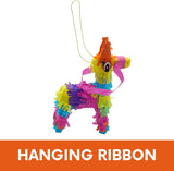 4E's Novelty 6 Pack Mini Pinatas – Mexican Pinata Decor, Donkey & Llama Pinatas for Fiesta & Parties