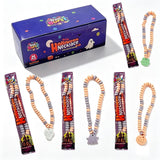 Treat Burst Halloween Candy Bracelets, 24 Pack, Tutti Frutti Candy