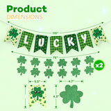 4E's Novelty 19 Pcs St. Patrick's Day Decorations Kit