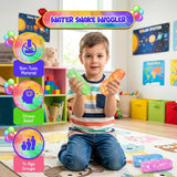4e's Novelty 4 Pack Water Wiggler Toy 4.75 Inch