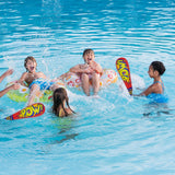 4E's Novelty 25 Piece Set Inflatable Baseball Bats With Pow Design