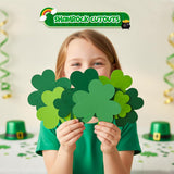 4E's Novelty 147 Pcs St. Patrick's Day Shamrock Cutouts Bulk