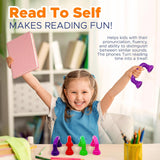 4E's Novelty Whisper Phones for Reading [16 Pack] Auditory Feedback, Accelerate Fluency, Comprehension & Pronunciation - Ideal Reading Phones for Kids