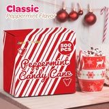 4E's Novelty 500 Pack Christmas Mini Individually Wrapped Candy Canes, Red and White Peppermint Candy Canes, Treats for Holiday Stockings