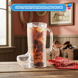 10Pcs Cowboy Boot Mugs 17 oz - Reusable Plastic  Reusable Hard Plastic, BPA Free - for Cowboy Themed Party Supplies, Western Accessories.