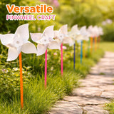 4E's Novelty DIY Pinwheels Craft for Kids – 48 Pack Color Your Own White Pinwheels Kit