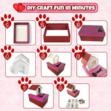 4E's Novelty Valentines Day Box and Cards for Kids (32 Pcs)