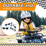 Checkered Sunglasses for Men, Women, and Kids - Includes 6 pcs Sunglasses, Perfect Race Car Party Favors