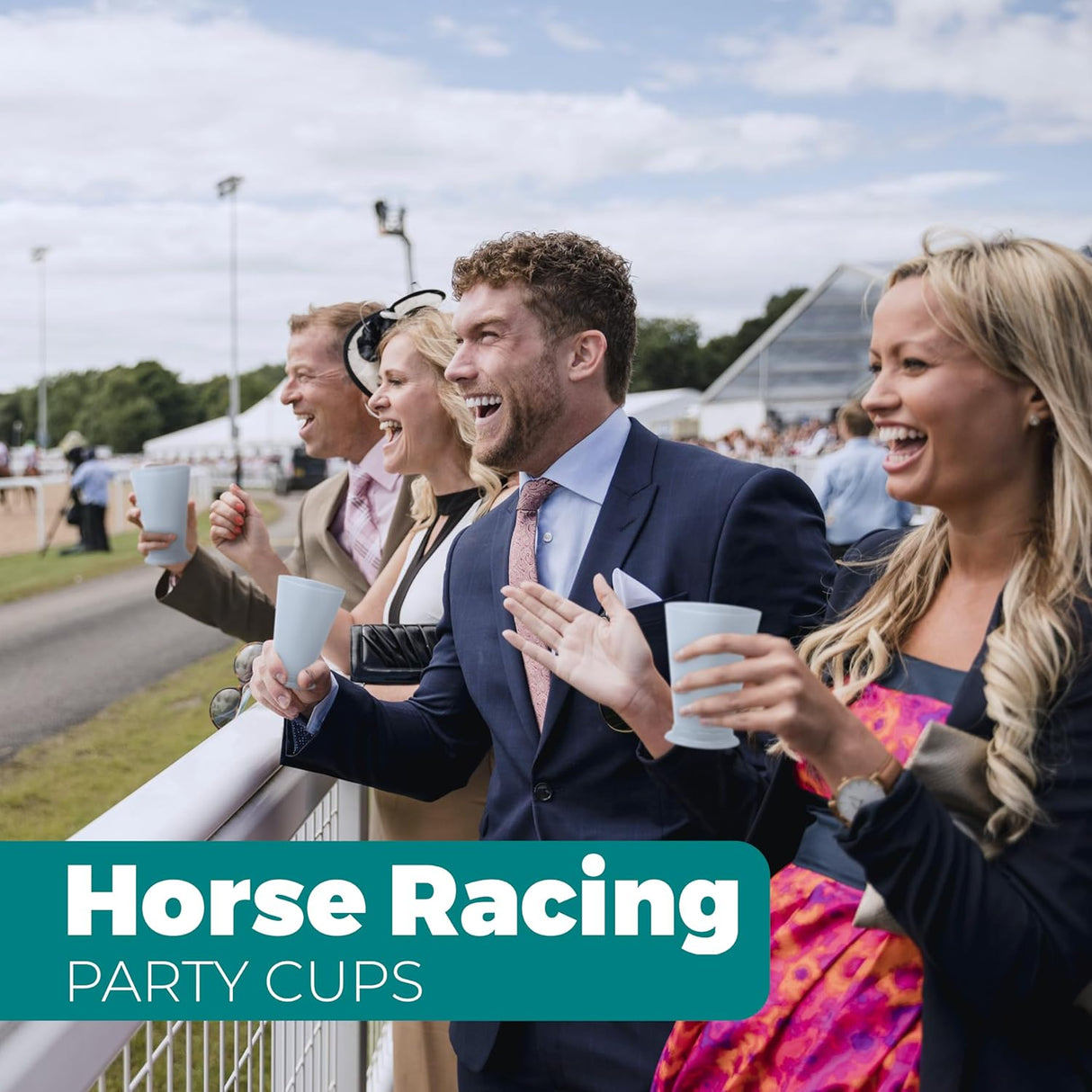 4E's Novelty Mint Julep Plastic Cups – 12-Pack 10 oz | Kentucky Derby Party Supplies & Decorations