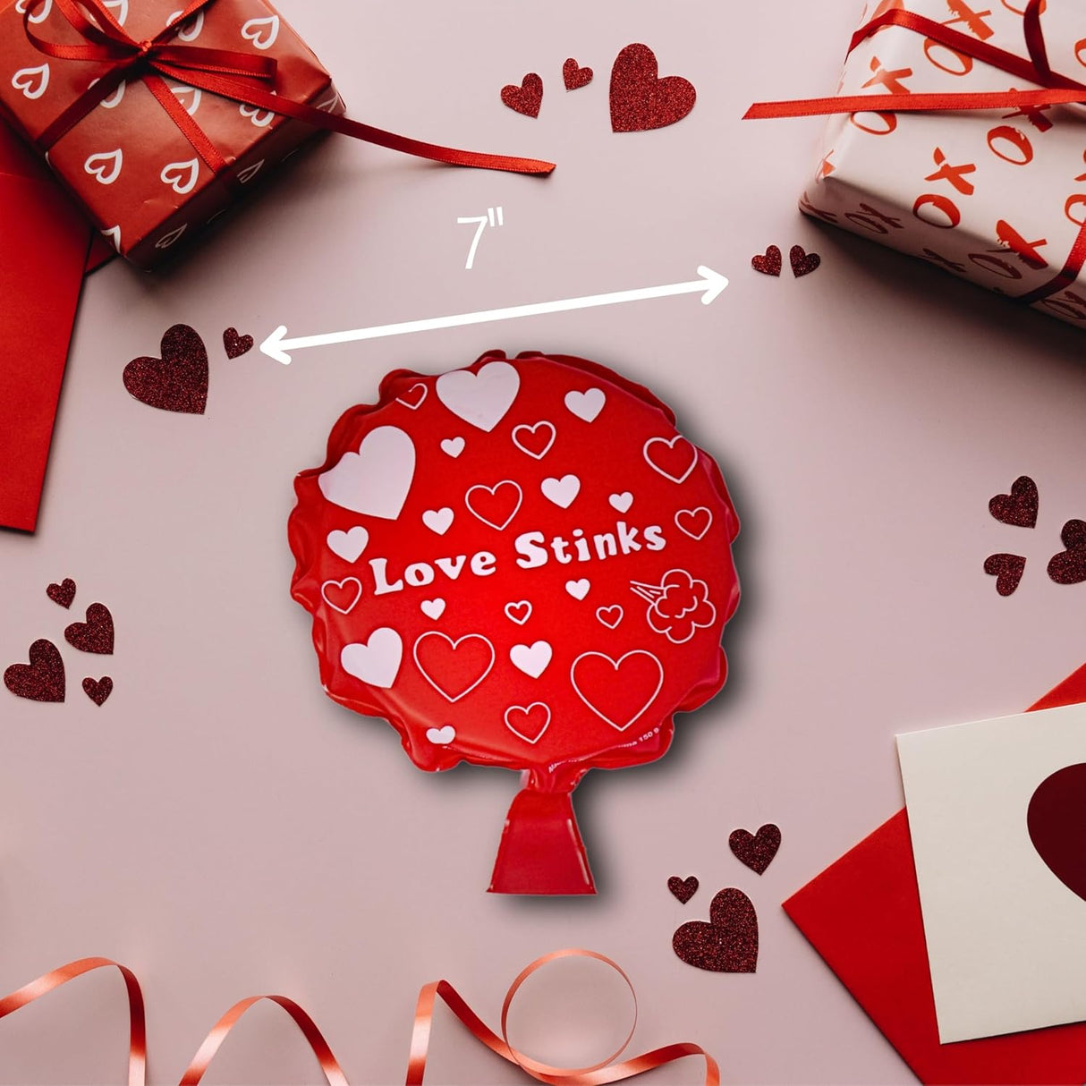 Valentine Whoopee Cushion 6 Pack – Funny Self-Inflating Gag Gift