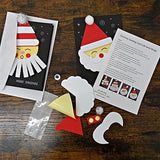 4E's Novelty 12 Pack 2024 Christmas Card Making Craft Kit for Kids & Adults - Individually Wrapped Holiday DIY Handmade Greeting Cards with Envelopes
